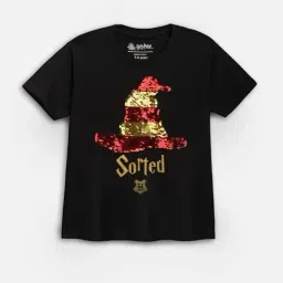 Nap Chief Unisex Black Cotton Character Based Harry Potter T-Shirts-image-30