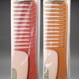 basicare Set Of 2 Wide Teeth Detailing Hair Comb-6
