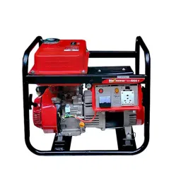 HPM Petrol 14 Amp Recoil Start Portable Generator 3.5 kVA Maximum Output, GE-4000P-33