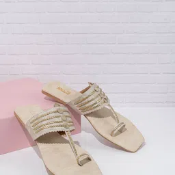 Inc 5 Women Printed Party One Toe Flats-image-25