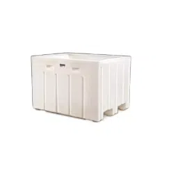 SINTEX 1000 L Capacity White Polyethylene Pallet Crate, PLC 100-01-21