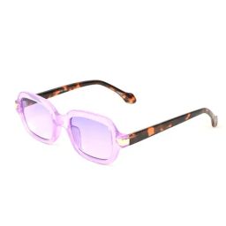 Voyage Purple Rectangular UV Protection Unisex Sunglasses-image-45