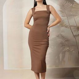 aayu Bodycon Midi Dress-image-30