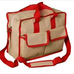 Pahal White Canvas Tool Bag 35.56 cm (14 Inch)-10