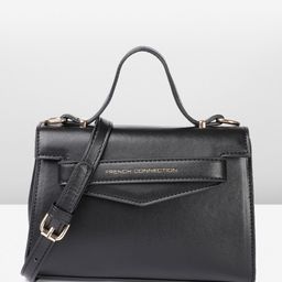 French Connection Structured Satchel-15