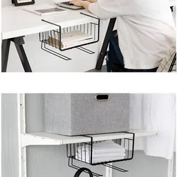 Go Hooked Black Set of 1 Regular Drawer Organiser Organisers image 4