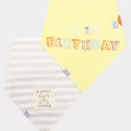 MiArcus Infants Pack Of 2 Printed Bibs-6