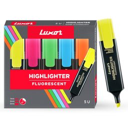 Luxor Highlighters Set Of 5 (Color May Vary)-26