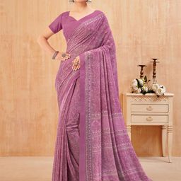Anouk Rustic Paisley Pure Georgette Dabu Saree-picture-29