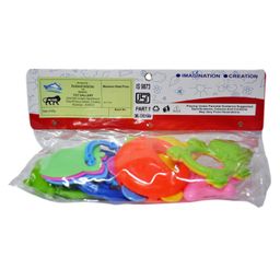YAMAMA Rattle Set with Teethers for New Born Babies Pack of 7 (Colour May Vary) image 5
