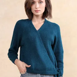 RAREISM Women Ribbed Cardigan-image-47