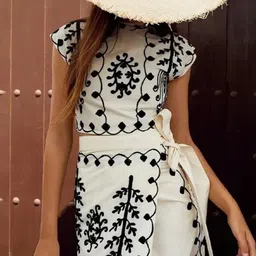 Alamode By Akanksha Louella Summer Set Top & Skirt Co-Ords-image-50
