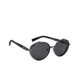 Vincent Chase Unisex Grey Lens & Black Round Sunglasses with-68