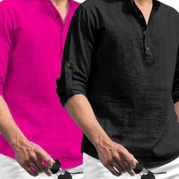 AMRIT TOP WEAR Men Kurta-image-65
