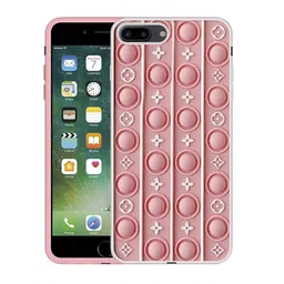 CASE CREATION Printed iPhone 8 plus Real 3D Fidget Bumper Case-35