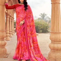 Panzora Poly Chiffon Saree-image-53