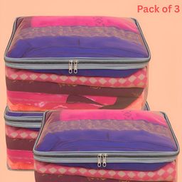 Fessist Ajabh luxeorganize Silver-Toned 3 Pieces Water Resistant Multi-Utility Organisers-31