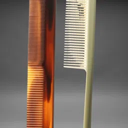 basicare Set Of 2 Wide Teeth Detailing Hair Comb-65