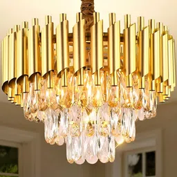 GAUVIK Gold-Toned Ceiling Lamp-image-65