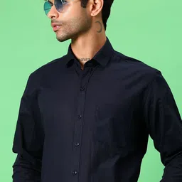 V-Mart Spread Collar Cotton Formal Shirt-picture-46
