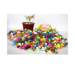 Somil Multicolor Pabbles/Stone for Garden, Plants, Aquarium & Home Decor Wt. 950g- P66-image-5