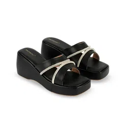 MOSAC Women Embellished Open Toe Platform Sandals-48