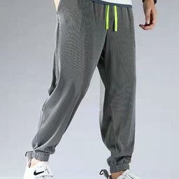 StyleCast Men Loose Fit Joggers Trousers-image-52
