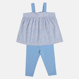 MINI KLUB Girls Printed Top with Leggings-image-59