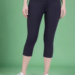 DressBerry Women Solid Tailored High-Rise Regular Fit Trousers-image-18