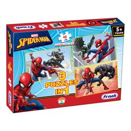 Frank Marvel Spider Man Jigsaw Puzzle Multicolour Set of 3 - 48 Pieces-9