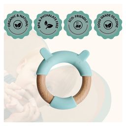 Little Rawr Premium Teether Ring - Bear-15