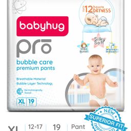 Babyhug Pro Bubble Care Premium Pant Style Diapers Extra Large (XL) Size   - 19 Pieces-17