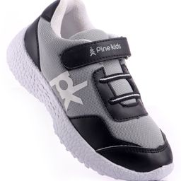 Pine Kids Sports Shoes - Light Grey Black-image-28
