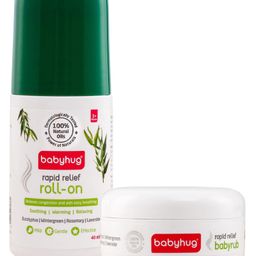 Babyhug Rapid cold Relief with Babyrub  Roll on-15