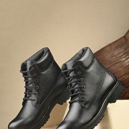 DESIDERIO Men Leather Flatforms-image-30