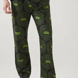 Bewakoof All Over Printed Mid Rise Lounge Pants-image-66