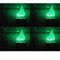 SOMIL Set of 4 Green Glass Cylinder Wall Lamps-image-78