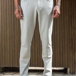 ONE SKY Men Relaxed Chinos Trousers-image-48