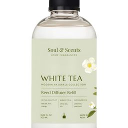 SOUL & SCENTS Beige White Tea Reed Diffuser Refill With 12 Reed Sticks-43
