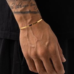 LITCHI Men Cuff Bracelet-image-58