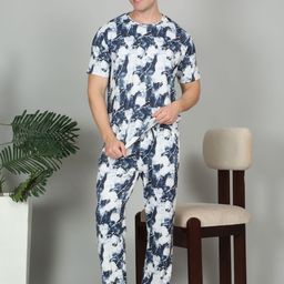 Sweet Dreams Men Printed Night suit-image-2