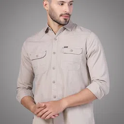 D Finish Men Smart Casual Shirt-image-98