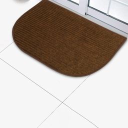 Kuber Industries Brown Anti-Skid Doormats-12