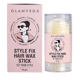 GLAMVEDA Hair Wax Stick For Frizzy Hair Styling- 30 g-image-19