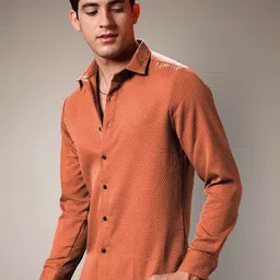 SAMRIZ Polyester Long Sleeves Solid Men's Shirt-picture-41