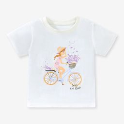 StyleCast Girls Printed Applique T-shirt-image-93