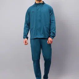 Shiv Naresh Men Mock Collar Sweatshirt With Trouser-image-47