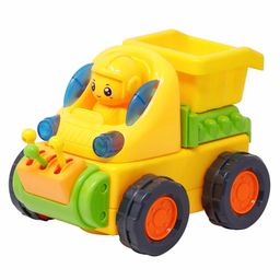 Fiddlerz Bump and Go Stock Loading ConstructionToy- Yellow image 2