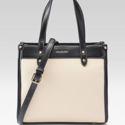 Van Heusen Colourblocked Structured Handheld Bag-44