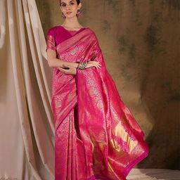 Suha Woven Design Art Silk Ready to Wear Banarasi Saree-picture-15